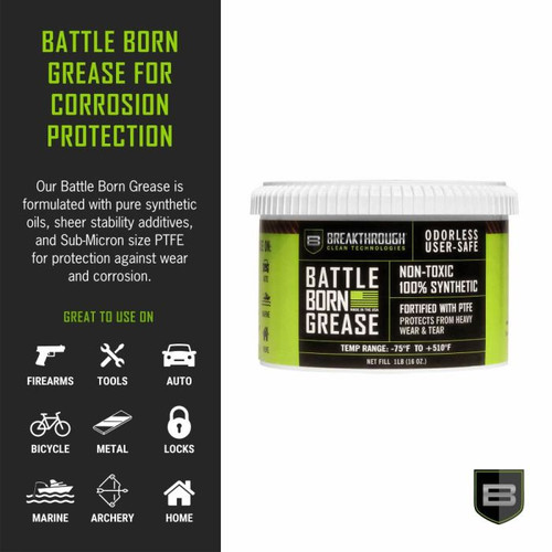 Allen Battle Born Grease 1lb view 2
