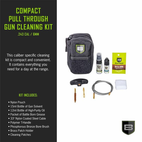 Allen Compact Pull Through Cleaning Kit Black view 2