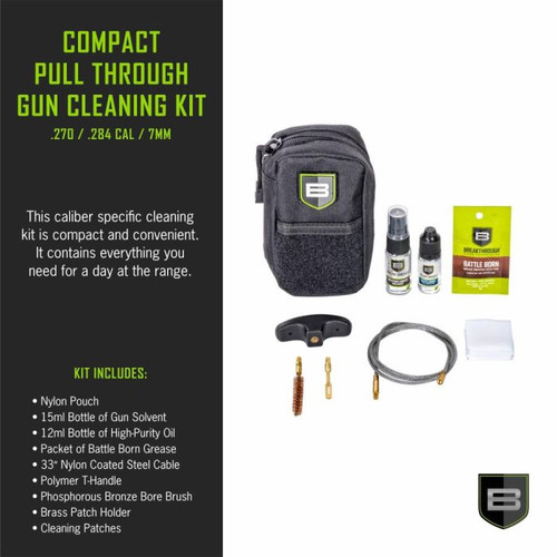 Allen Compact Pull Through Cleaning Kit Black BT-COP-270/284/7R-BLK