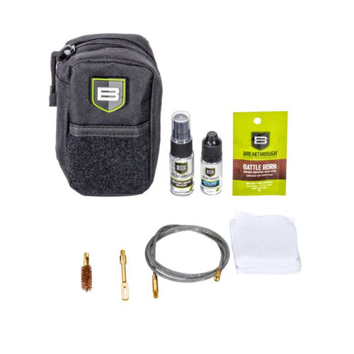 Allen Compact Pull Through Cleaning Kit Black