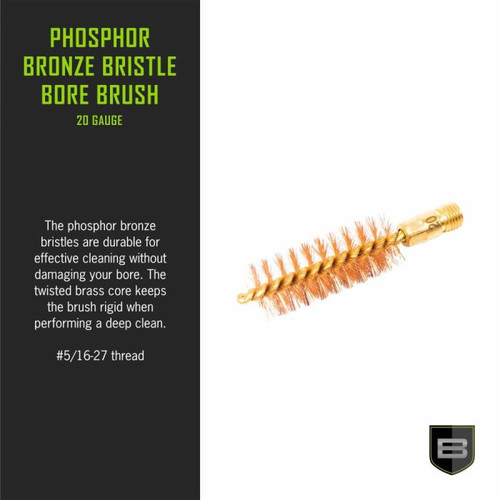 Allen Bronze Bristle Bore Brush Cleaning Kit Accessories BT-20GPBBB