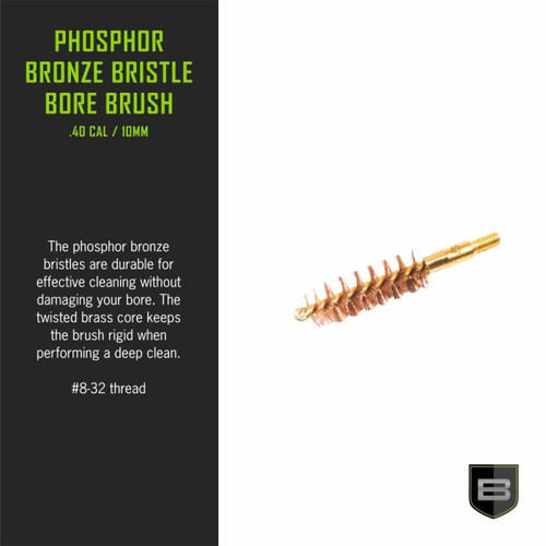 Allen Bronze Bristle Bore Brush Cleaning Kit Accessories BT-40PBBB