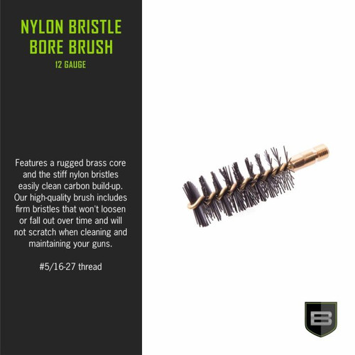 Allen Nylon Bristle Bore Brush Cleaning Kit Accessories
