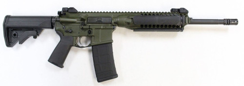 LWRC IC-A2 SBR 5.56 NATO OD Green view 2