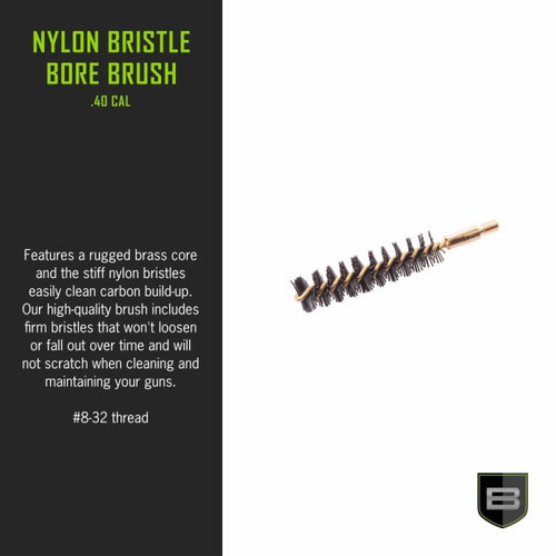 Allen Nylon Bristle Bore Brush Cleaning Kit Accessories BT-40NBB