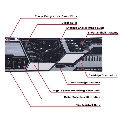 Allen Gun Mat Multi 70549 view 2