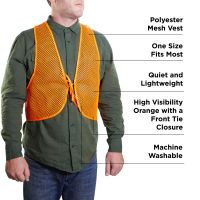Allen Hunting Vest Blaze One Size Orange