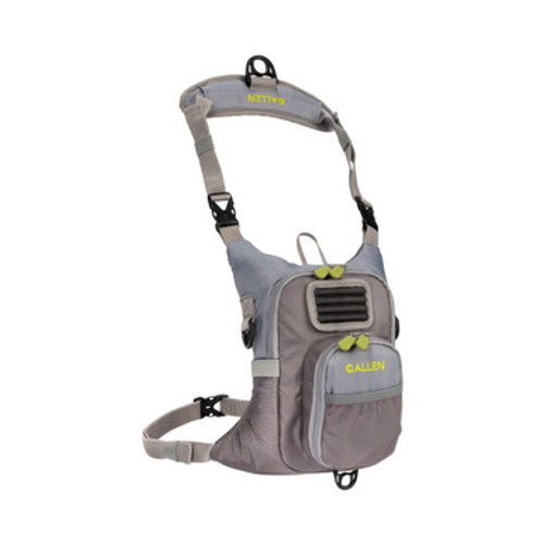 Allen Fall River Fly Fishing Chest Pack Gray 6372