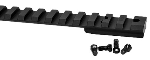 Warne Ruger American LA Vapor Picatinny Rail Base Black