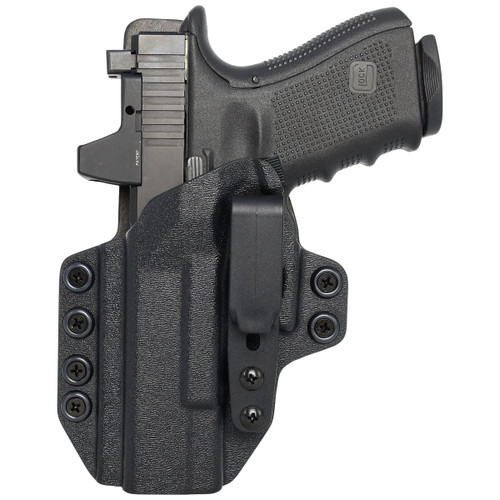 Rounded 1911 3.5/4.25/5 Hybrid Holster Black CEX-1911-425NR-BK-LH-STLTHR