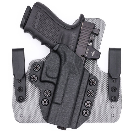Rounded 1911 3.5/4.25/5 Foam Hybrid Holster Black view 2