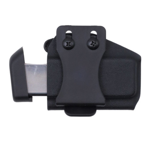 Rounded Horizontal OWB Kydex Maganize Holster Black view 2