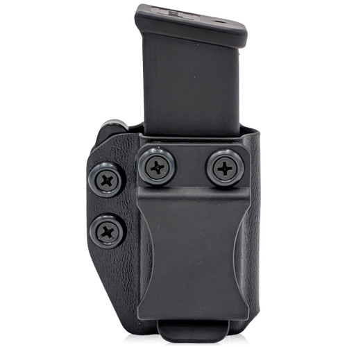 Rounded IWB/OWB Kydex Maganize Holster Black