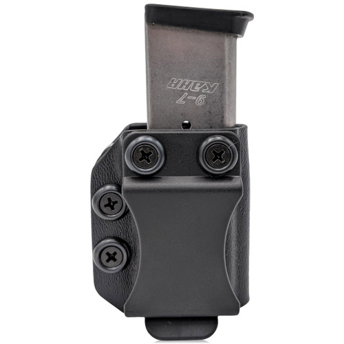 Rounded IWB/OWB Kydex Maganize Holster Black view 2
