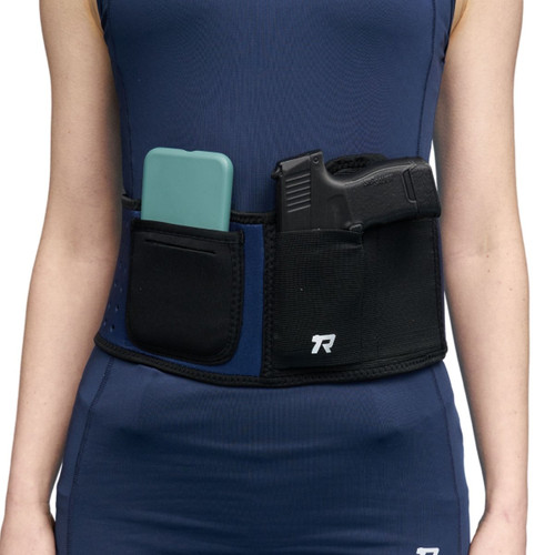 Rounded Belly Band Holster Navy CEX-BELLYBND-NV-MD