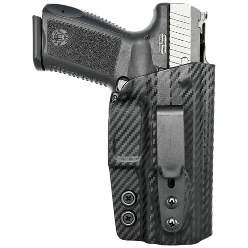 Rounded Canik TP9SF / TP9SF Elite Tuckable Holster Carbon Fiber view 2