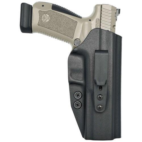 Rounded Canik TP9SFX Tuckable Holster Black CNK-TP9SFX-BK-TUCK