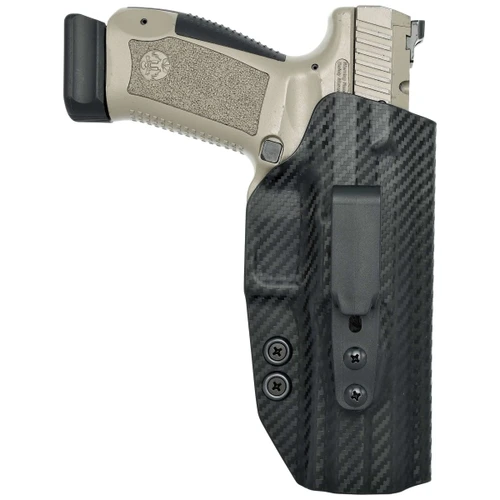 Rounded Canik TP9SFX Tuckable Holster Carbon Fiber