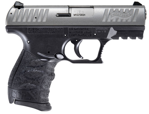 Walther CCP M2 380 ACP 3.54" Black/Stainless