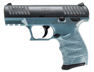 Walther CCP M2+ 9mm Blue Titanium Blue/Black