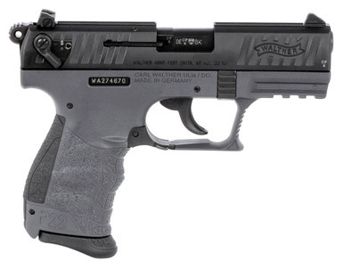 Walther P22 22 LR Tungsten/Black