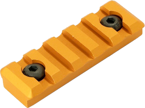 Timber Creek 5 Slot Picatinny Rail M-LOK Orange view 2