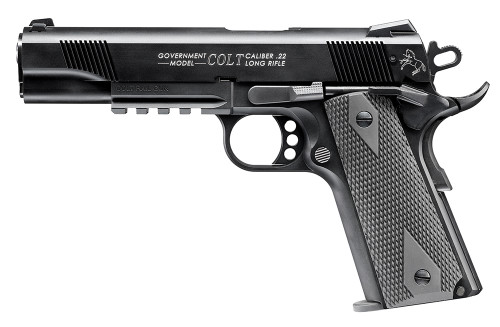Walther 1911 Colt Government 22 LR 5" Black view 2