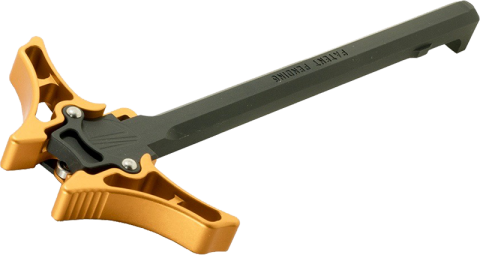 Timber Creek Ambidexterous Charging Handle Orange view 2