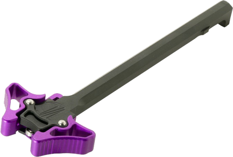 Timber Creek Small Ambidexterous Charging Handle Purple view 2