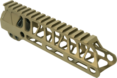 Timber Creek 7" M-LOK Handguard Burnt Bronze view 2