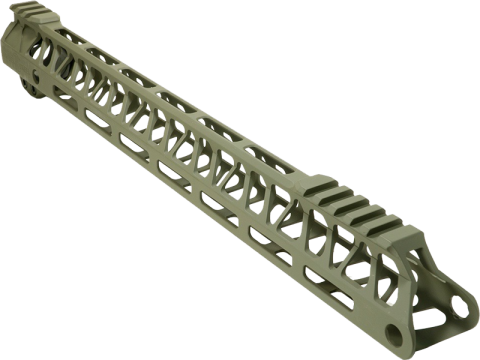 Timber Creek 15" M-LOK Ultra Light Handguard OD Green view 2