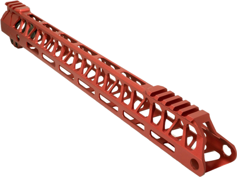 Timber Creek 15" M-LOK Ultra Light Handguard Red view 2