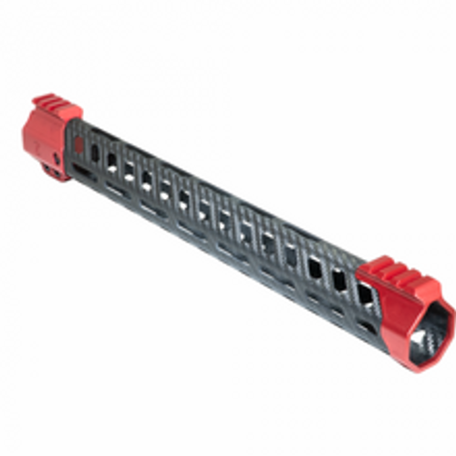 Timber Creek 15" Carbon Fiber Handguard Red CF E15 HG R