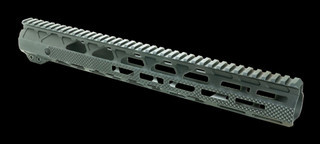 Timber Creek 15" M-LOK Greyman Handguard Black