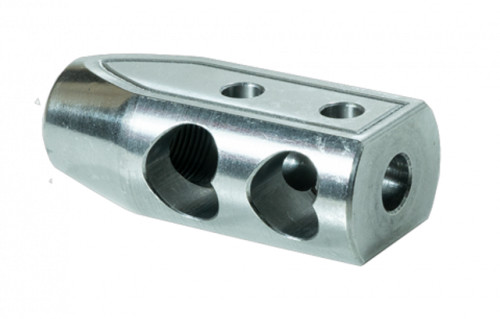 Timber Creek Muzzle Brake 308 Silver