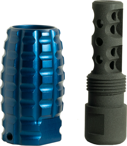 Timber Creek Muzzle Brake Combo 223 Blue