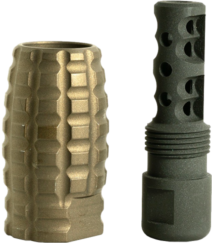 Timber Creek Muzzle Brake Combo 223 Burnt Bronze