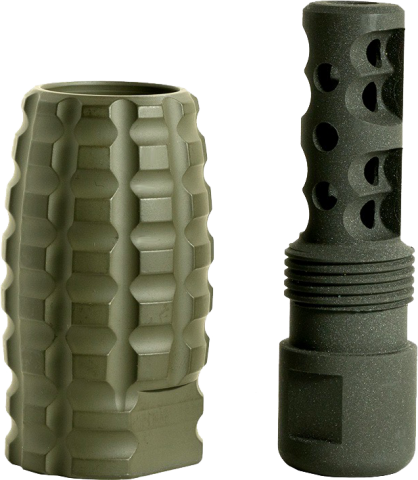Timber Creek Muzzle Brake Combo 223 OD Green
