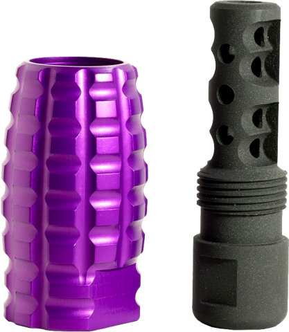 Timber Creek Muzzle Brake Combo 223 Purple