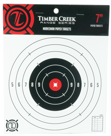 Timber Creek Marksman Paper Targets 7" 15 Pack White
