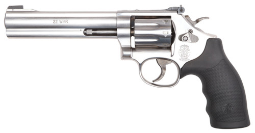 Smith & Wesson 648 22 WMR 6" Stainless view 2