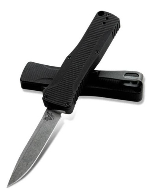 Benchmade OM 2.47" Drop Point Black 4850-B