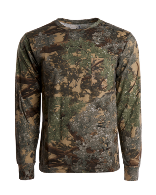 Kings Classic Cotton Long Sleeve Tee XL Desert Shadow KCB104-DS-XL