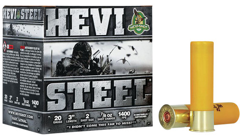 Hevi-Shot Waterfowl 12 Gauge 3" 1 7/8 oz 2 Shot HS60002