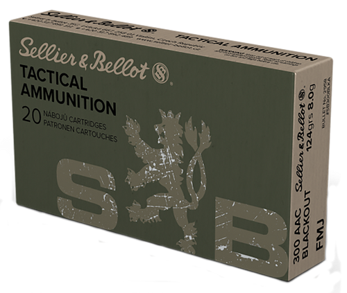 Sellier & Bellot 300 Blackout 124 gr 2165 fps Full Metal Jacket view 2
