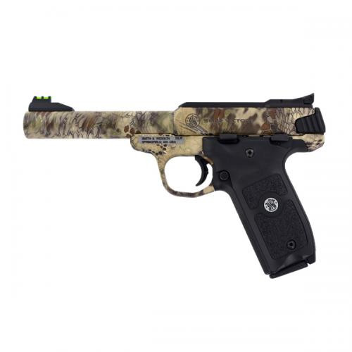 Smith & Wesson SW22 Victory 22 LR 5.5" Kryptek Camo view 2