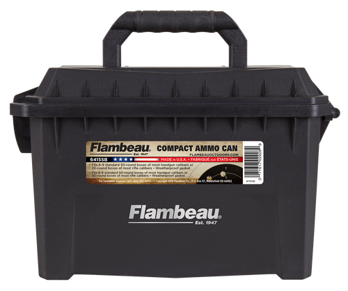 Flambeau Compact Ammo Can Black 6415SB