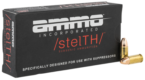 Ammo Inc stelTH Self Defense 9mm 147 gr Total Metal Case