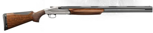 Benelli 828U 12 Gauge 26" Nickel Engraved Satin Walnut