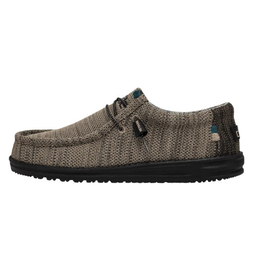 Hey Dude Wally Sox Timber Wolf Size 11 Brown